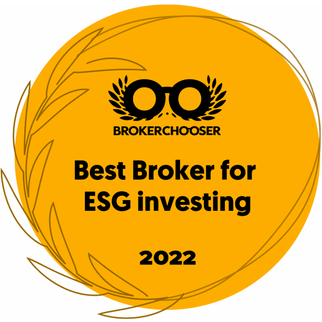 IMPACT was rated Top ESG Broker - 2022 by BrokerChooser